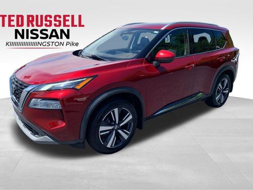 Scarlet Ember 2021 Nissan Rogue SL