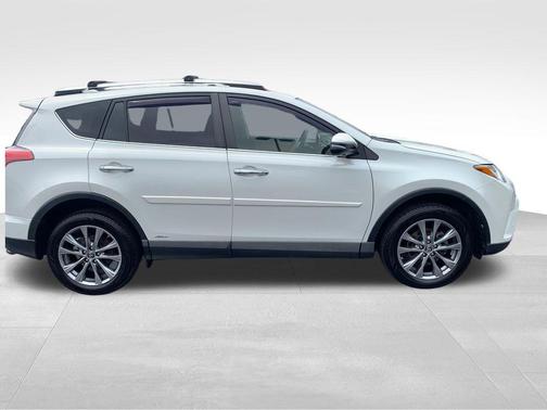 Blizzard Pearl 2016 Toyota RAV4 Hybrid Limited