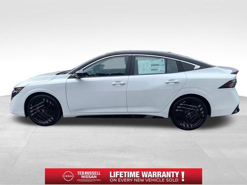 White 2026 Nissan Sentra SR