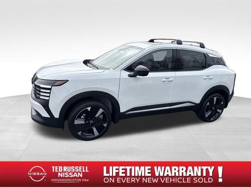 Aspen White Tri 2026 Nissan Kicks SR