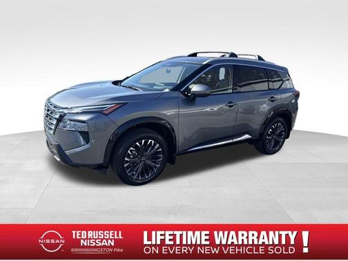 Gun Metallic 2026 Nissan Rogue Platinum