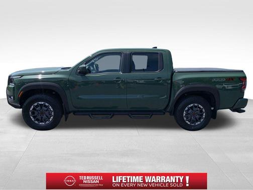 Green 2026 Nissan Frontier PRO-4X