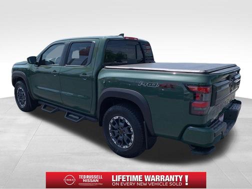 Green 2026 Nissan Frontier PRO-4X