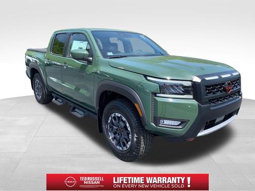 Green 2026 Nissan Frontier PRO-4X