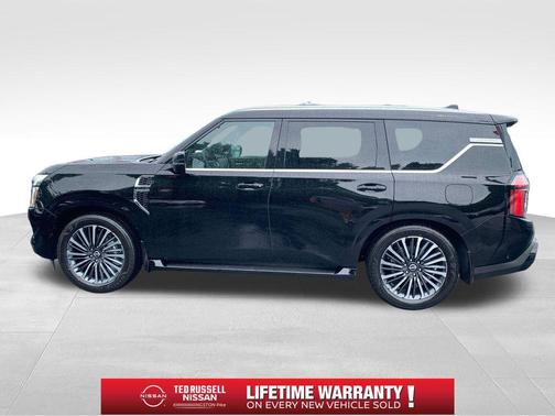 Black 2026 Nissan Armada PLRES