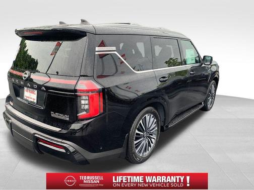 Black 2026 Nissan Armada PLRES
