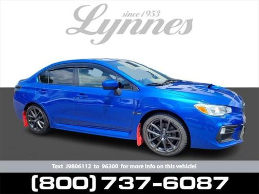 WR Blue Pearl 2018 Subaru WRX Premium