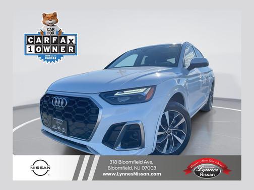White 2024 Audi Q5 45 S line Premium Plus