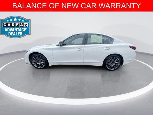 Majestic White 2023 INFINITI Q50 3.0t RED SPORT 400