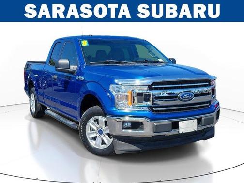 Lightning Blue 2018 Ford F-150 XLT