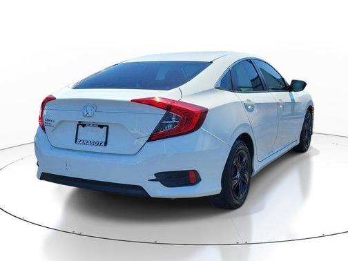 Taffeta White 2018 Honda Civic LX
