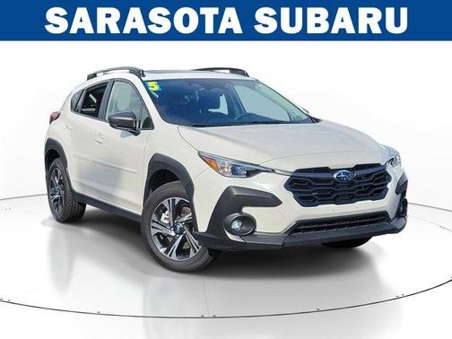 Crystal White Pearl 2025 Subaru Crosstrek Premium