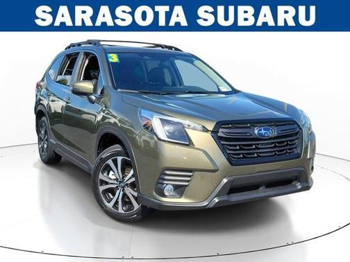 Autumn Green Metallic 2023 Subaru Forester Limited