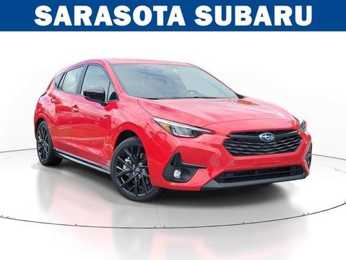 Pure Red 2026 Subaru Impreza RS