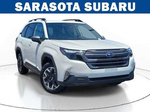 Crystal White Pearl 2026 Subaru Forester Premium