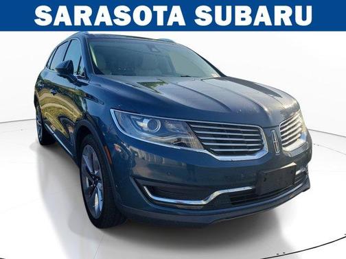 Allure Blue 2016 Lincoln MKX Reserve