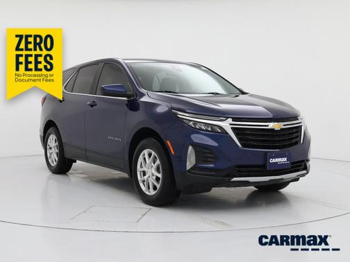Blue 2022 Chevrolet Equinox LT