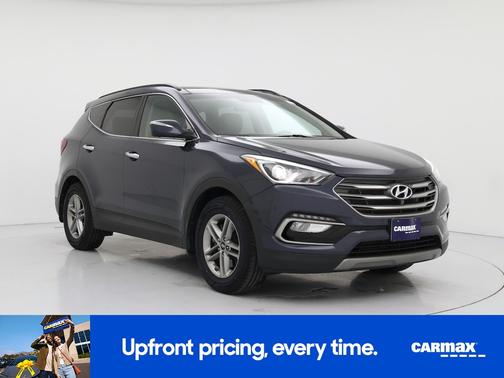 Blue 2017 Hyundai Santa Fe Sport