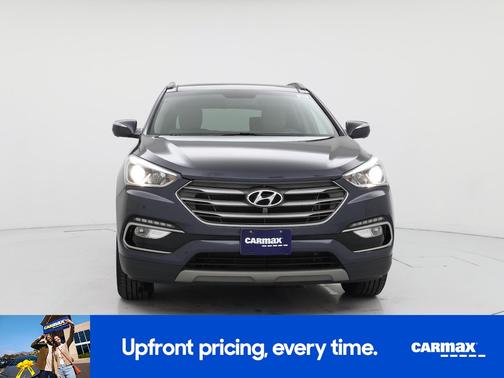 Blue 2017 Hyundai Santa Fe Sport