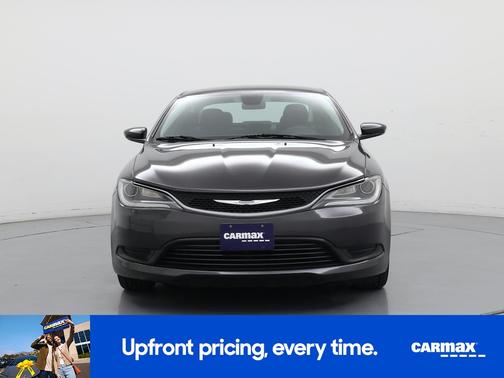 Gray 2015 Chrysler 200 LX
