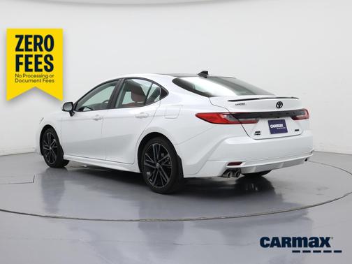 White 2025 Toyota Camry XSE