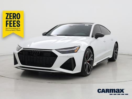 White 2022 Audi RS 7