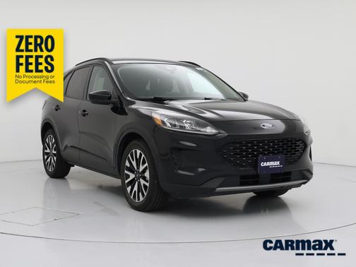 Black 2020 Ford Escape SE Sport