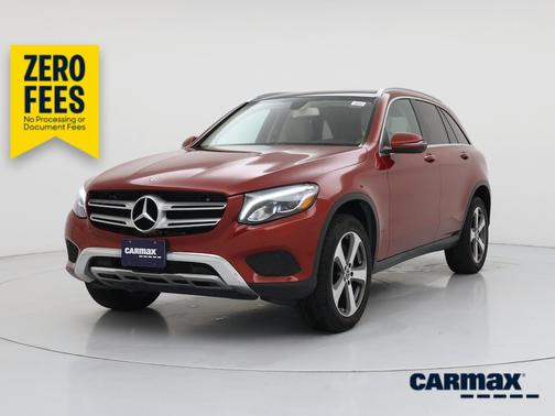Red 2018 Mercedes-Benz GLC 300
