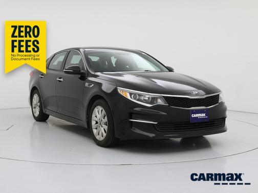 Black 2017 Kia Optima LX