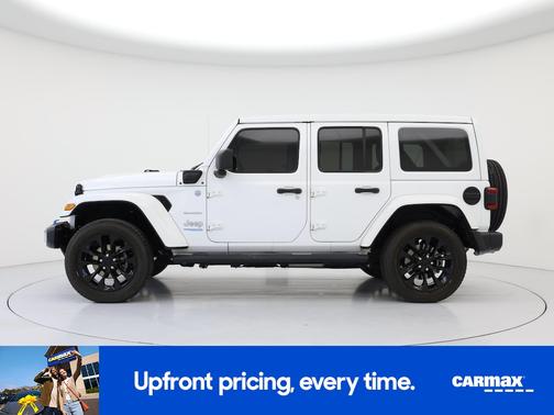 White 2022 Jeep Wrangler Unlimited 4xe Unlimited Sahara