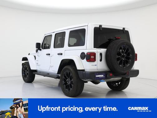White 2022 Jeep Wrangler Unlimited 4xe Unlimited Sahara