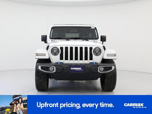 White 2022 Jeep Wrangler Unlimited 4xe Unlimited Sahara