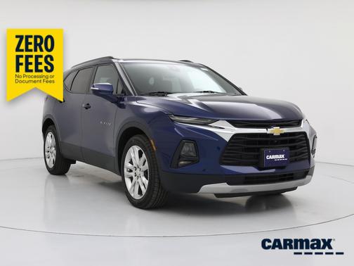 Blue 2022 Chevrolet Blazer 3LT