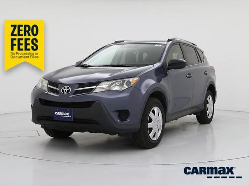 Blue 2014 Toyota RAV4 LE
