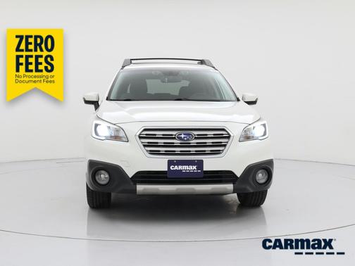 White 2017 Subaru Outback 2.5I Limited