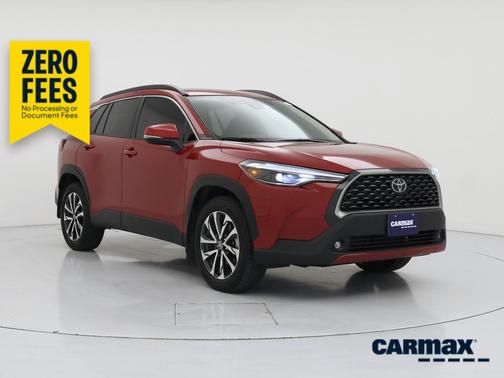 Red 2022 Toyota Corolla Cross XLE