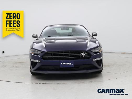 Blue 2020 Ford Mustang Ecoboost Premium