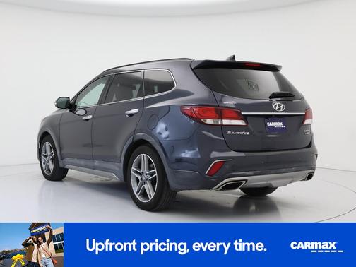 Blue 2017 Hyundai SANTA FE Limited Ultimate