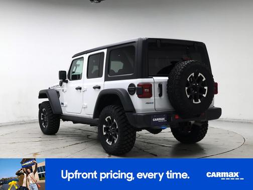 White 2025 Jeep Wrangler 4xe Rubicon