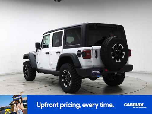White 2025 Jeep Wrangler 4xe Rubicon