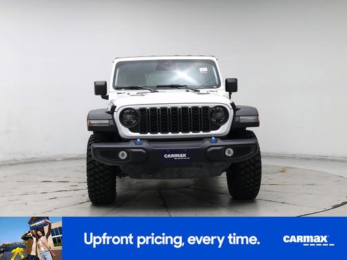 White 2025 Jeep Wrangler 4xe Rubicon