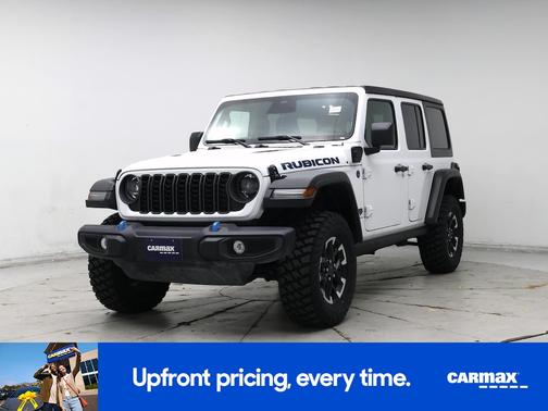 White 2025 Jeep Wrangler 4xe Rubicon
