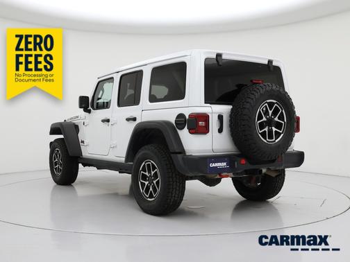 White 2025 Jeep Wrangler Rubicon