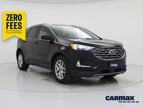 Black 2022 Ford Edge SEL