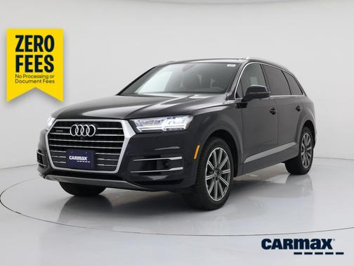 Blue 2018 Audi Q7 Prestige