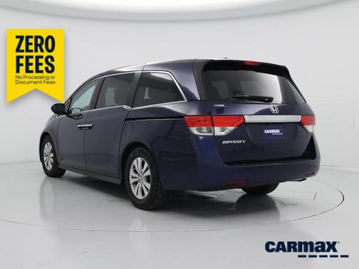 Blue 2014 Honda Odyssey EX-L