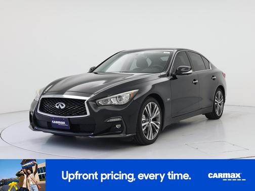 Black 2018 INFINITI Q50 Sport