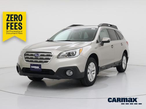 Tan 2016 Subaru Outback 2.5I Premium
