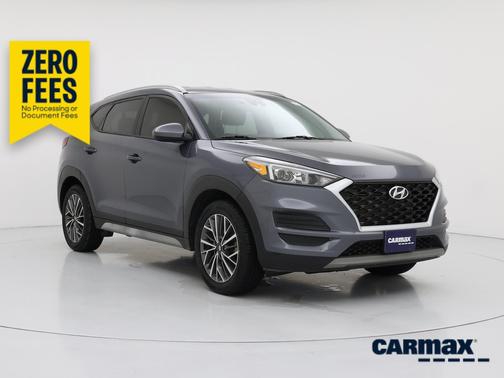 Gray 2021 Hyundai TUCSON SEL