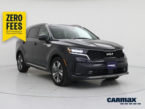 Blue 2024 Kia Sorento Plug-In Hybrid SX Prestige